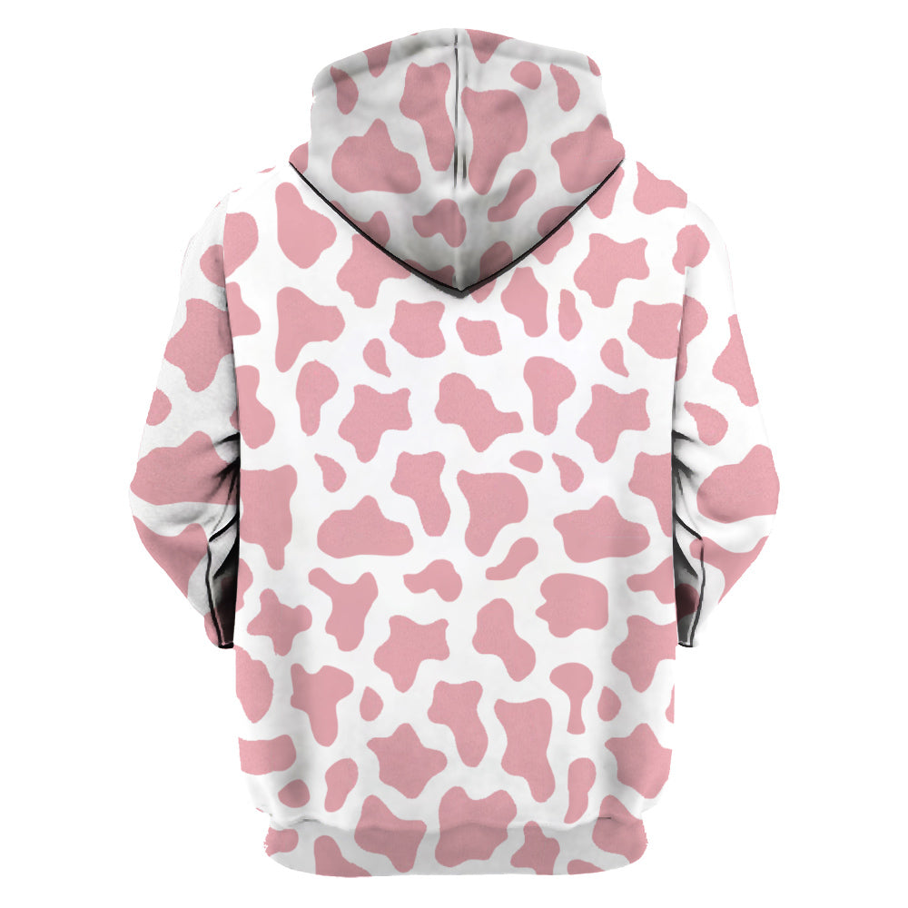 Cow Love All Over Hoodie