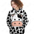 Cow Face All Over Hoodie TH0920