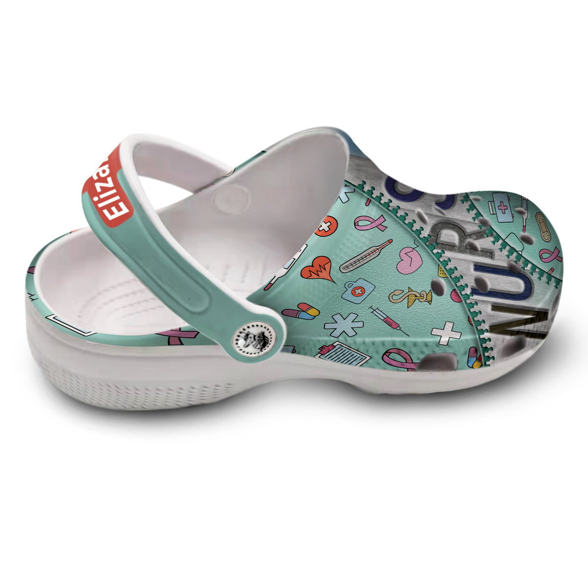 Custom Nursing Clogs Shoes Gift For Nurse - Teezalo