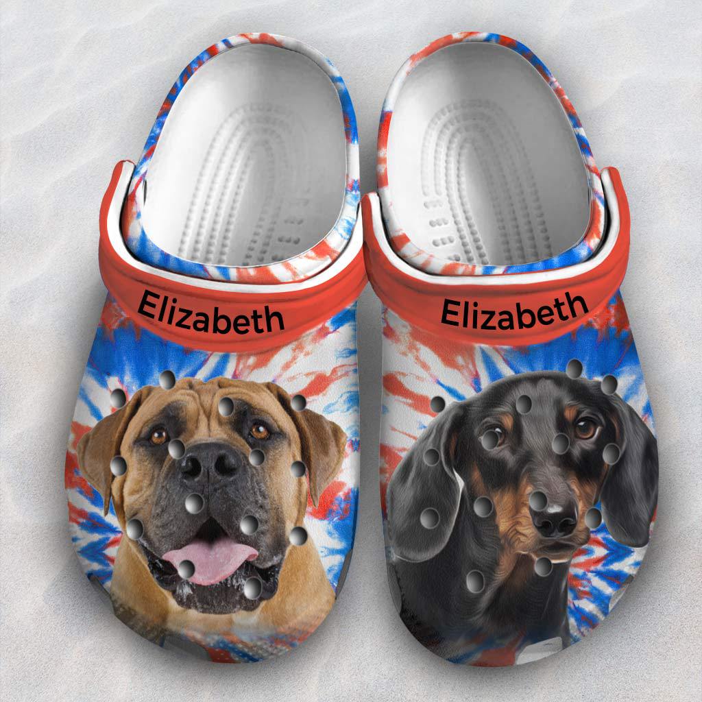 Personalized Pet Cat Dog Face Clogs Shoes - Teezalo