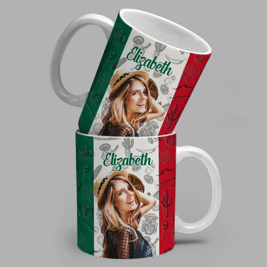Custom Mexican Coffee Mug With Your Photo