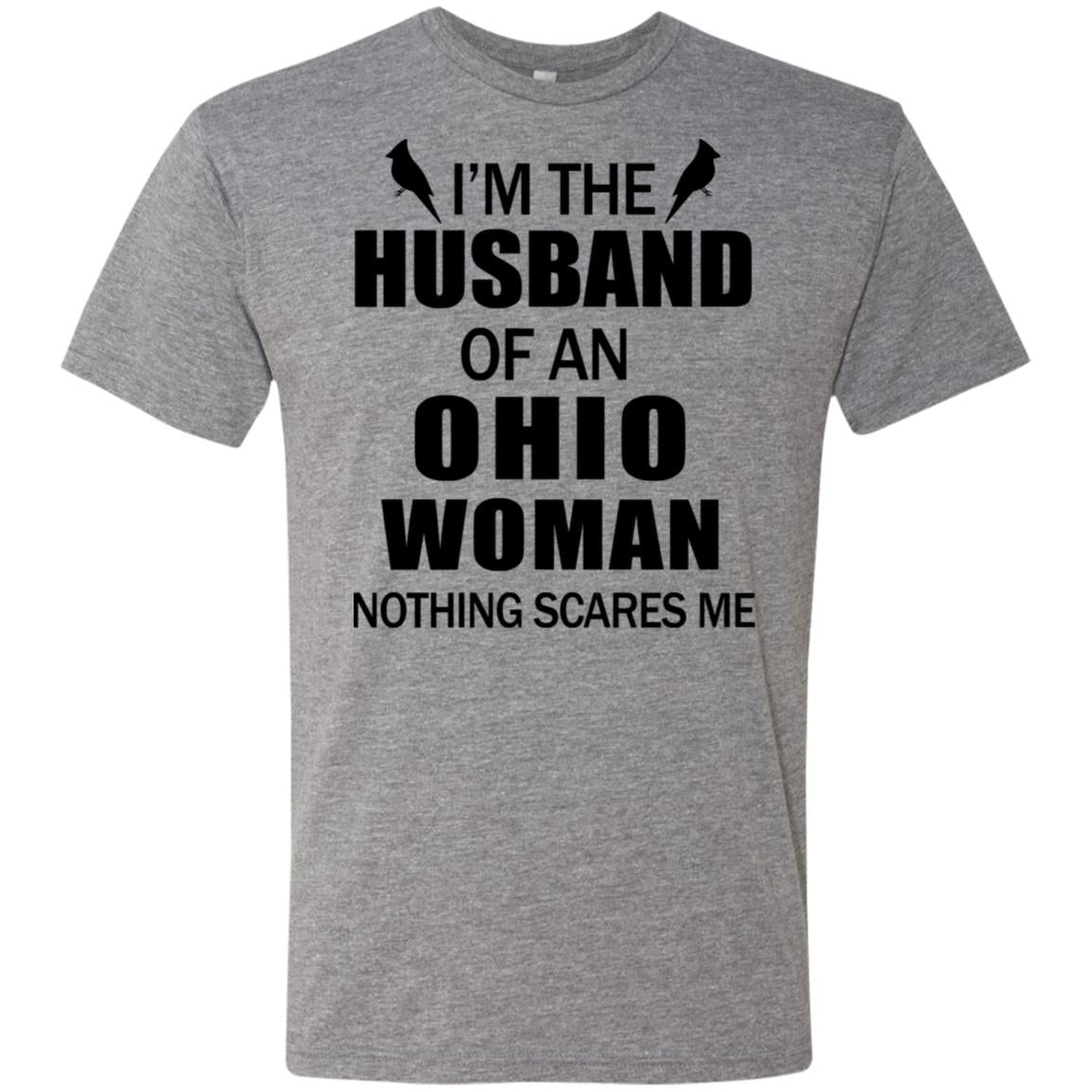 I&#39;m The Husband Of An Ohio Woman T-Shirt - T-shirt Teezalo