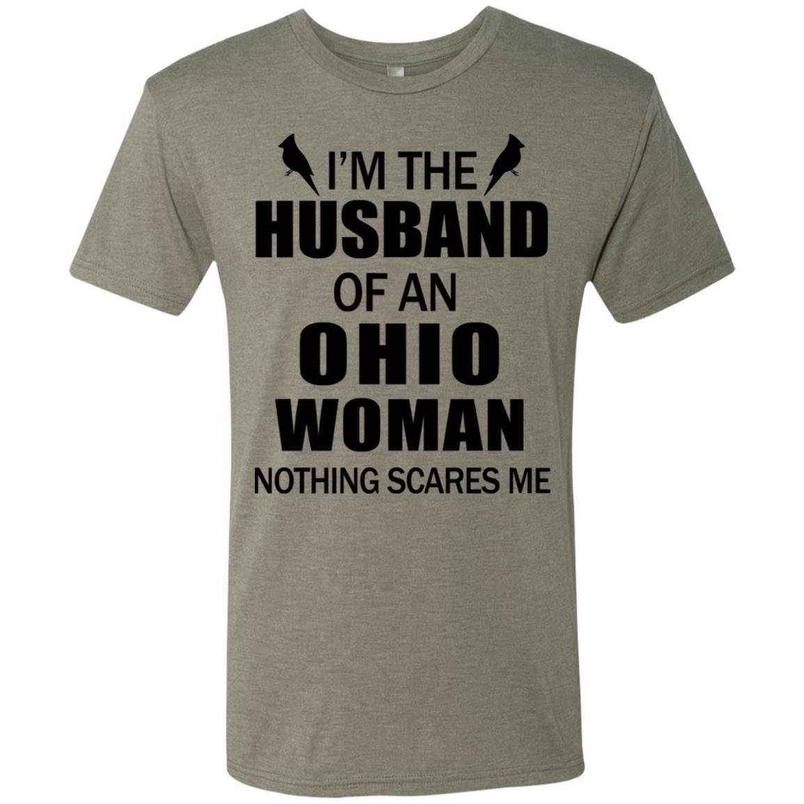 I'm The Husband Of An Ohio Woman T-Shirt - T-shirt Teezalo