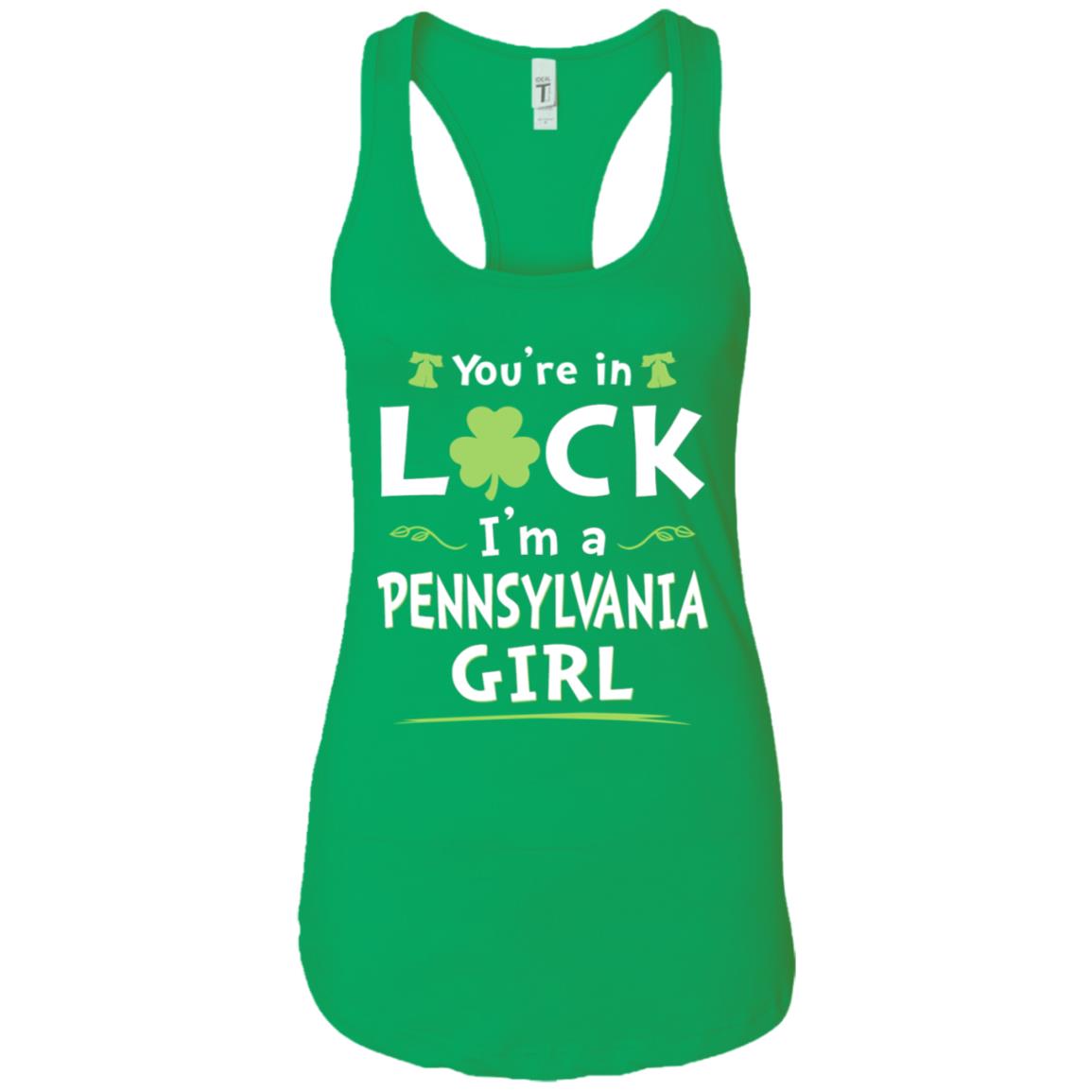 You Are In Luck I'm A Pennsylvania Girl Hoodie - Hoodie Teezalo