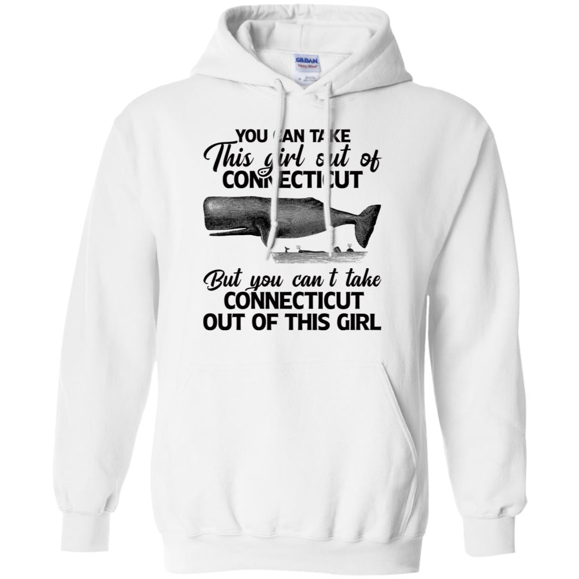 You Can't Take Connecticut Out Of This Girl T Shirt - T-shirt Teezalo