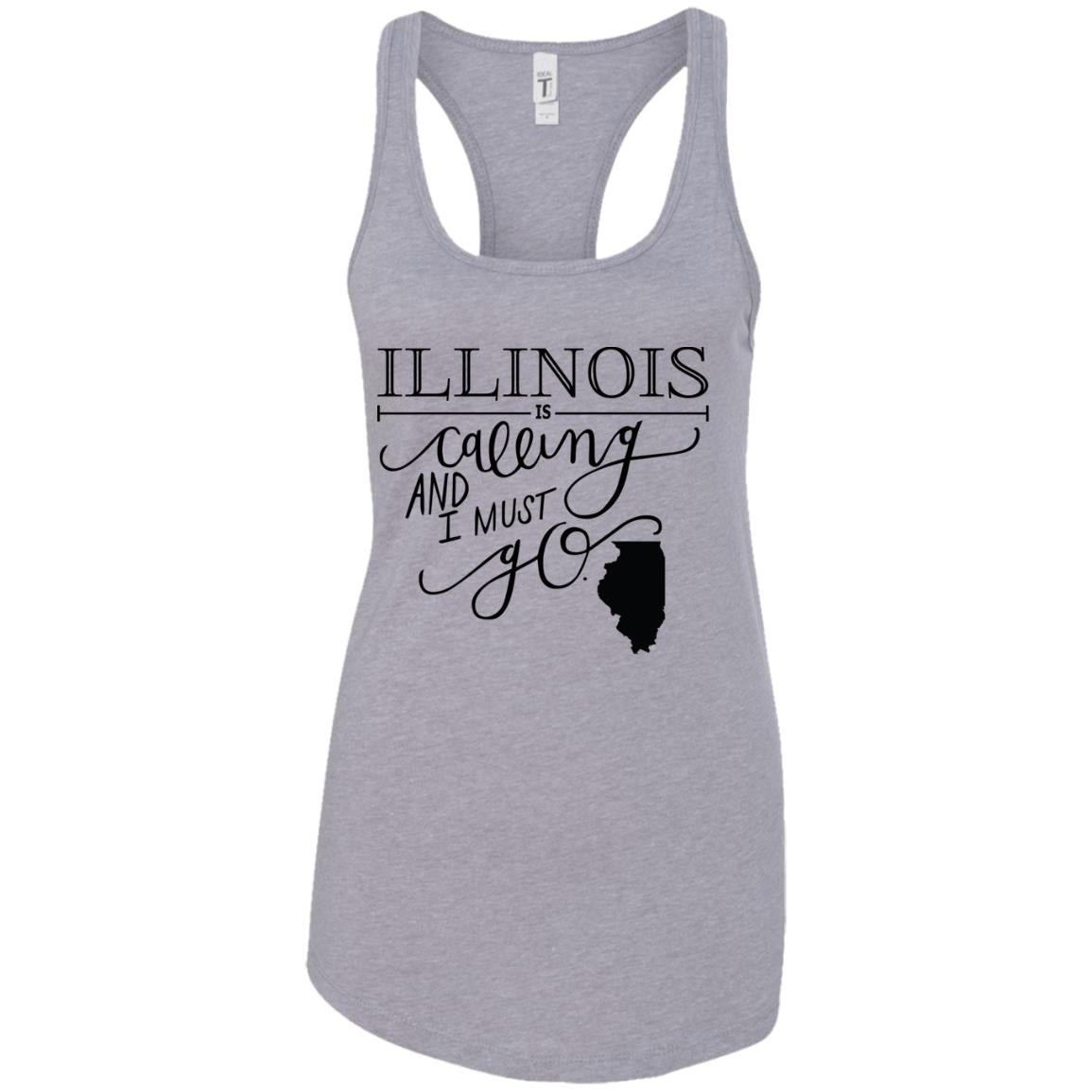 Illinois Is Calling And I Must Go Hoodie - Hoodie Teezalo