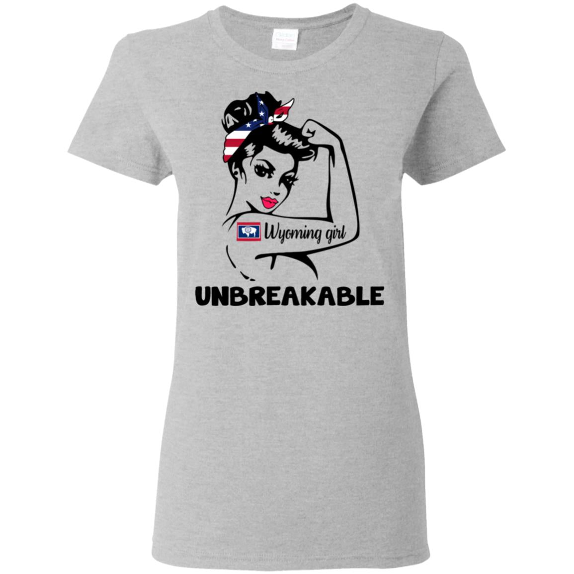 Wyoming Girl Unbreakable T-Shirt - T-shirt Teezalo