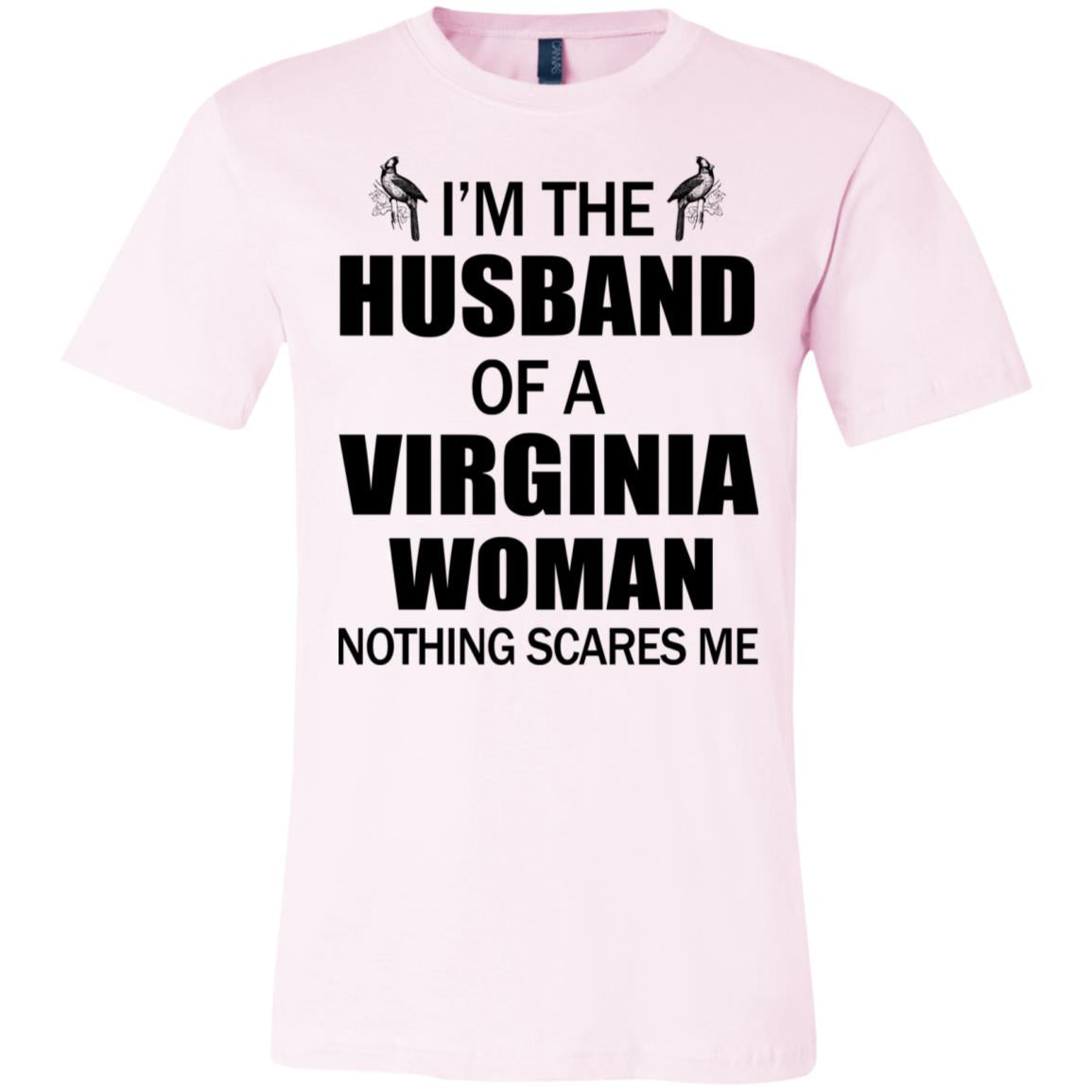 I'm The Husband Of A Virginia Woman T-Shirt - T-shirt Teezalo