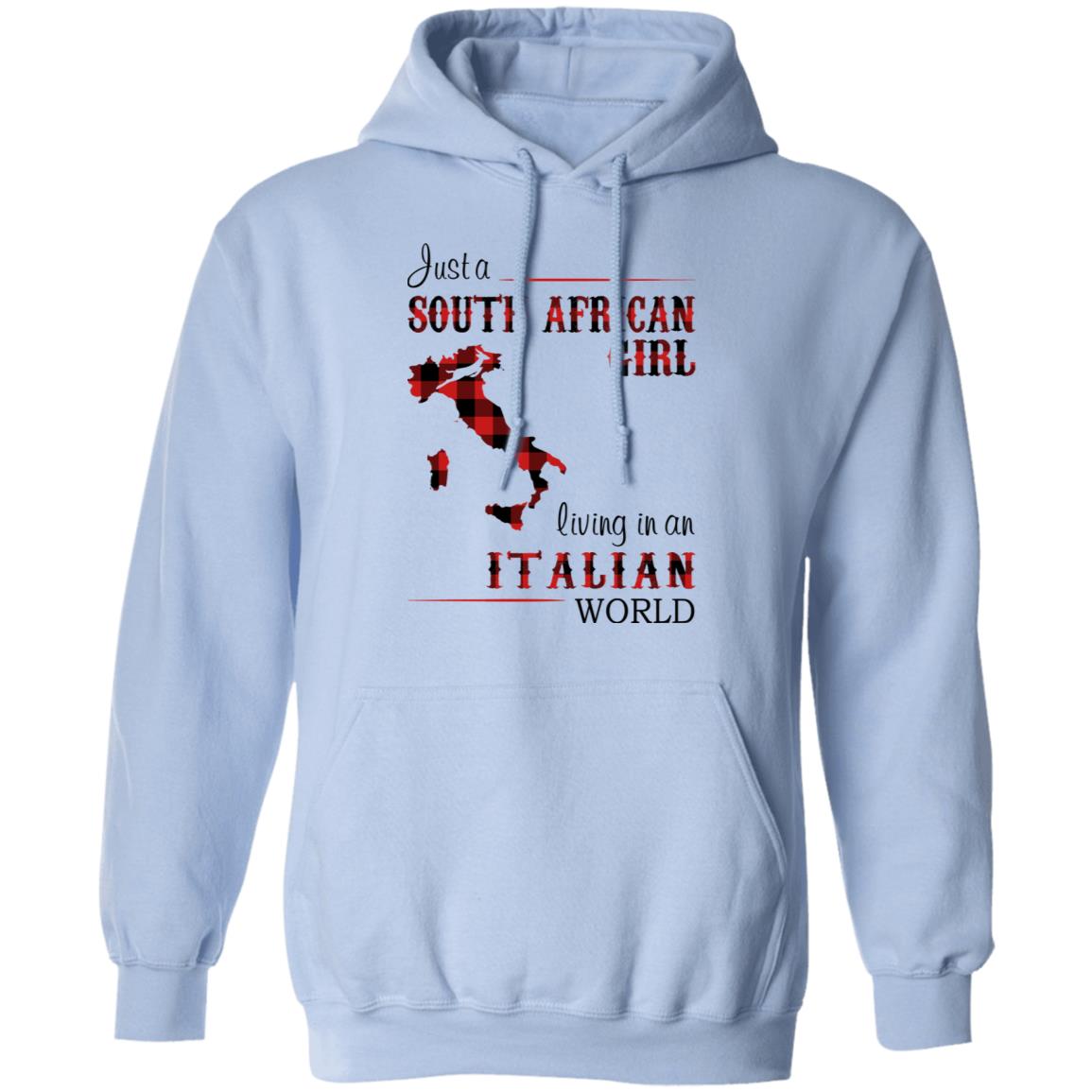 South African Girl Living In Italian World T-Shirt - T-shirt Teezalo