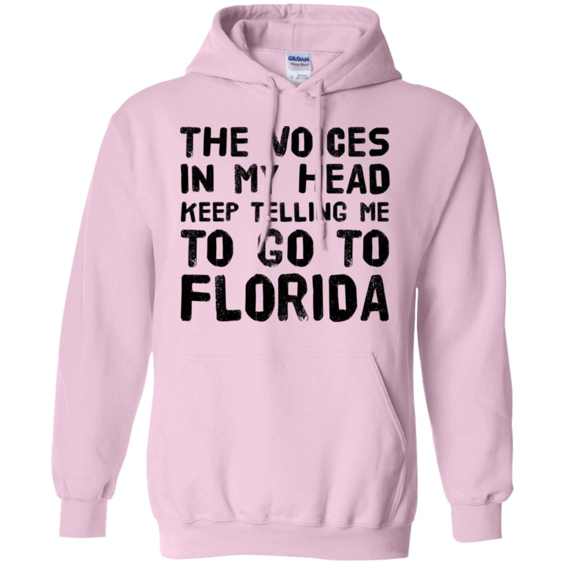 The Voices Telling Me To Go To Florida T-Shirt - T-shirt Teezalo