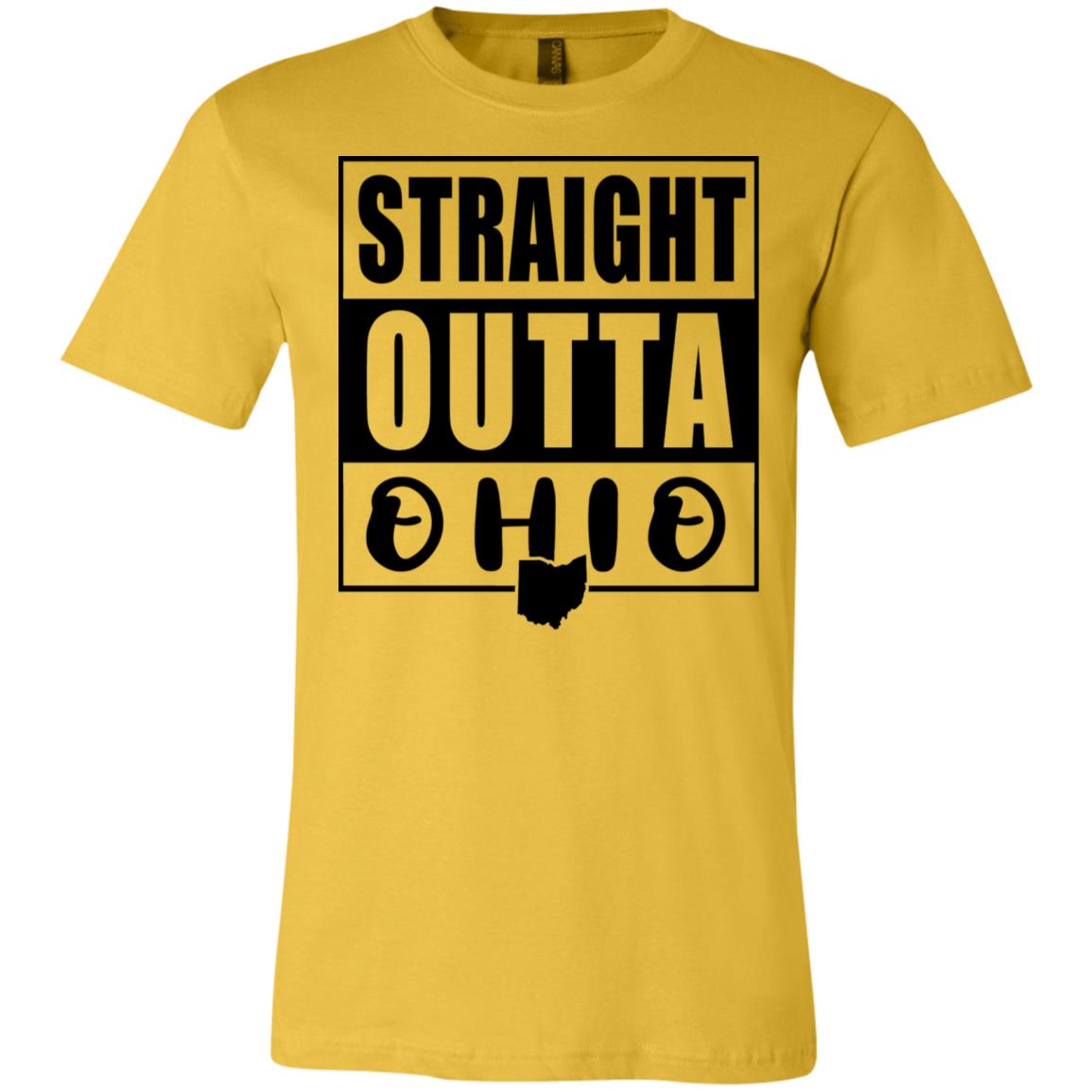 Straight Outta Ohio T-Shirt - T-shirt Teezalo