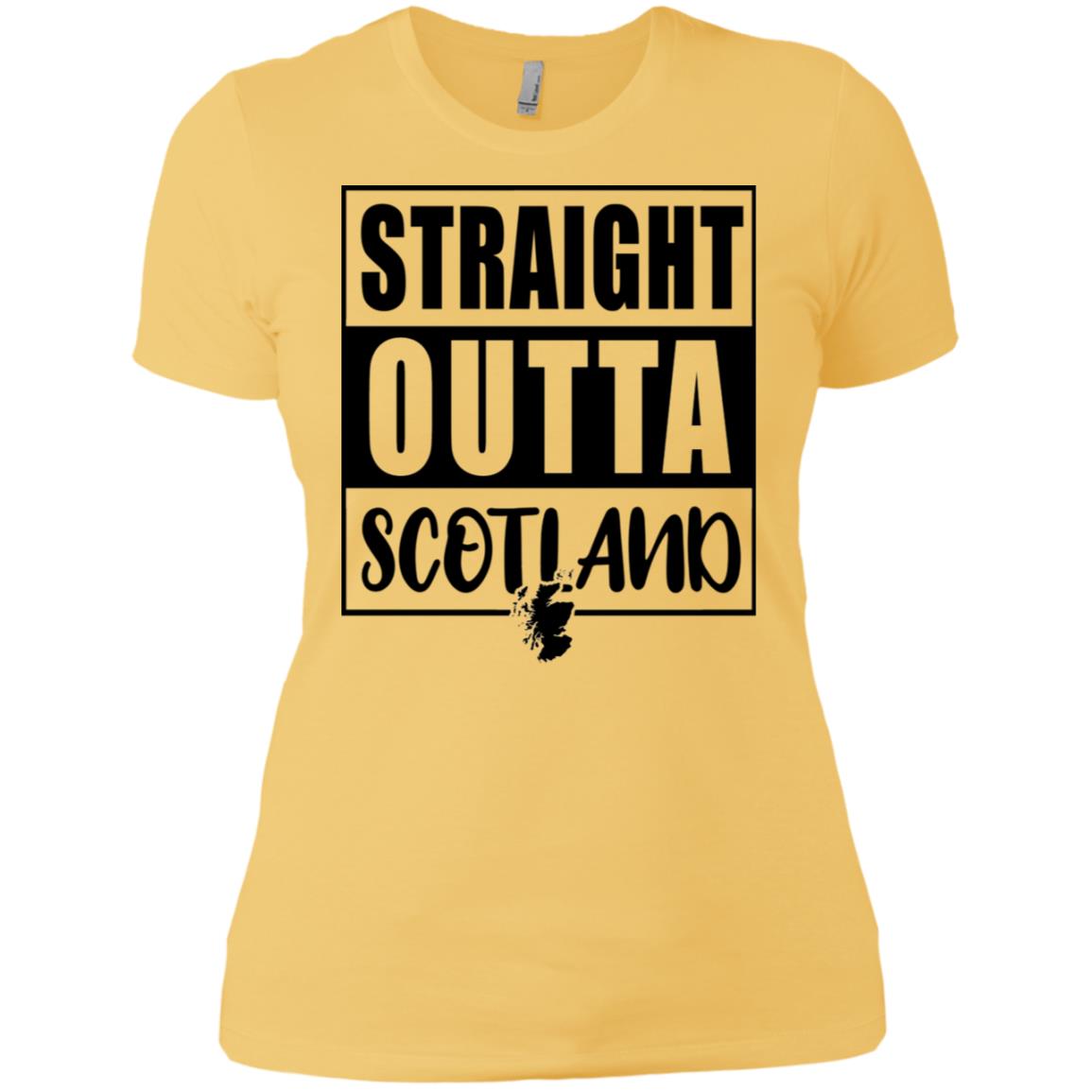 Straight Outta Scotland T-Shirt - T-shirt Teezalo