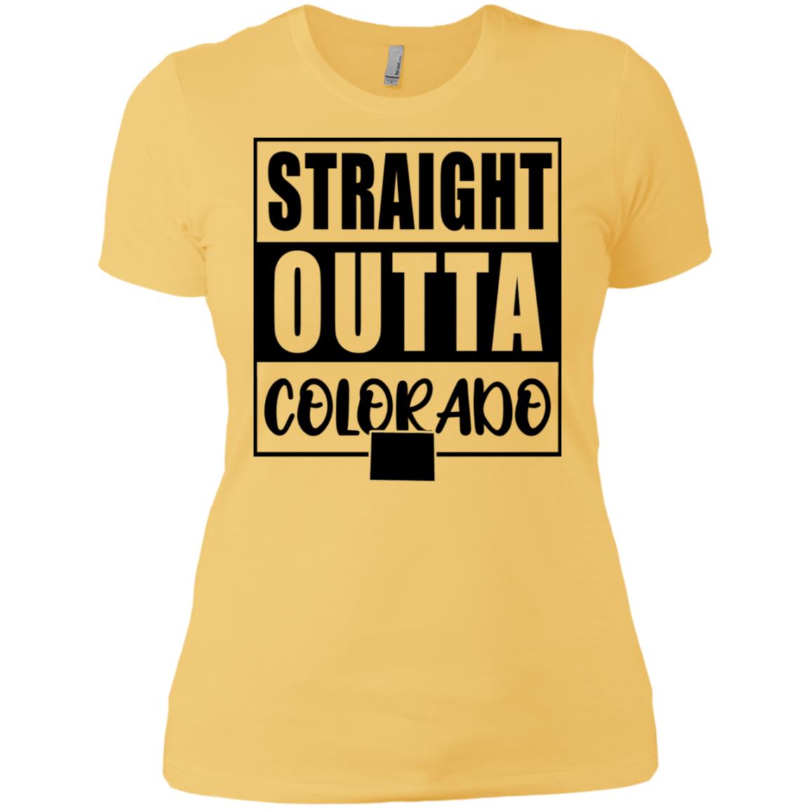 Straight Outta Colorado T-Shirt - T-shirt Teezalo