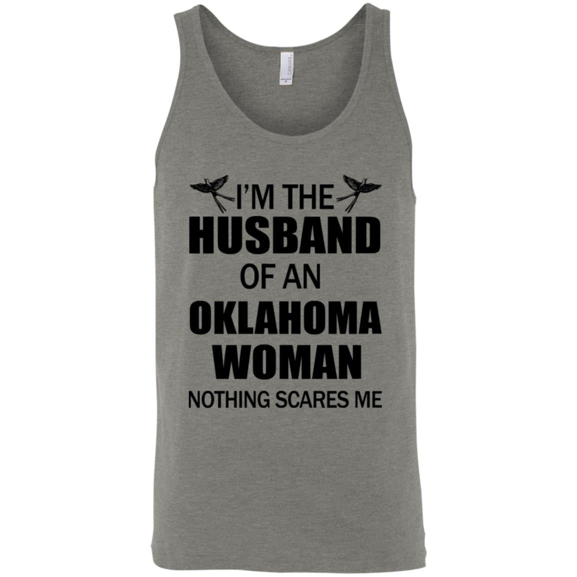 I'm The Husband Of An Oklahoma Woman T Shirt - T-shirt Teezalo