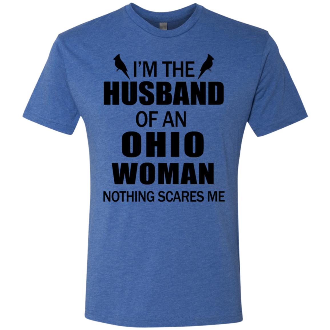 I'm The Husband Of An Ohio Woman T-Shirt - T-shirt Teezalo