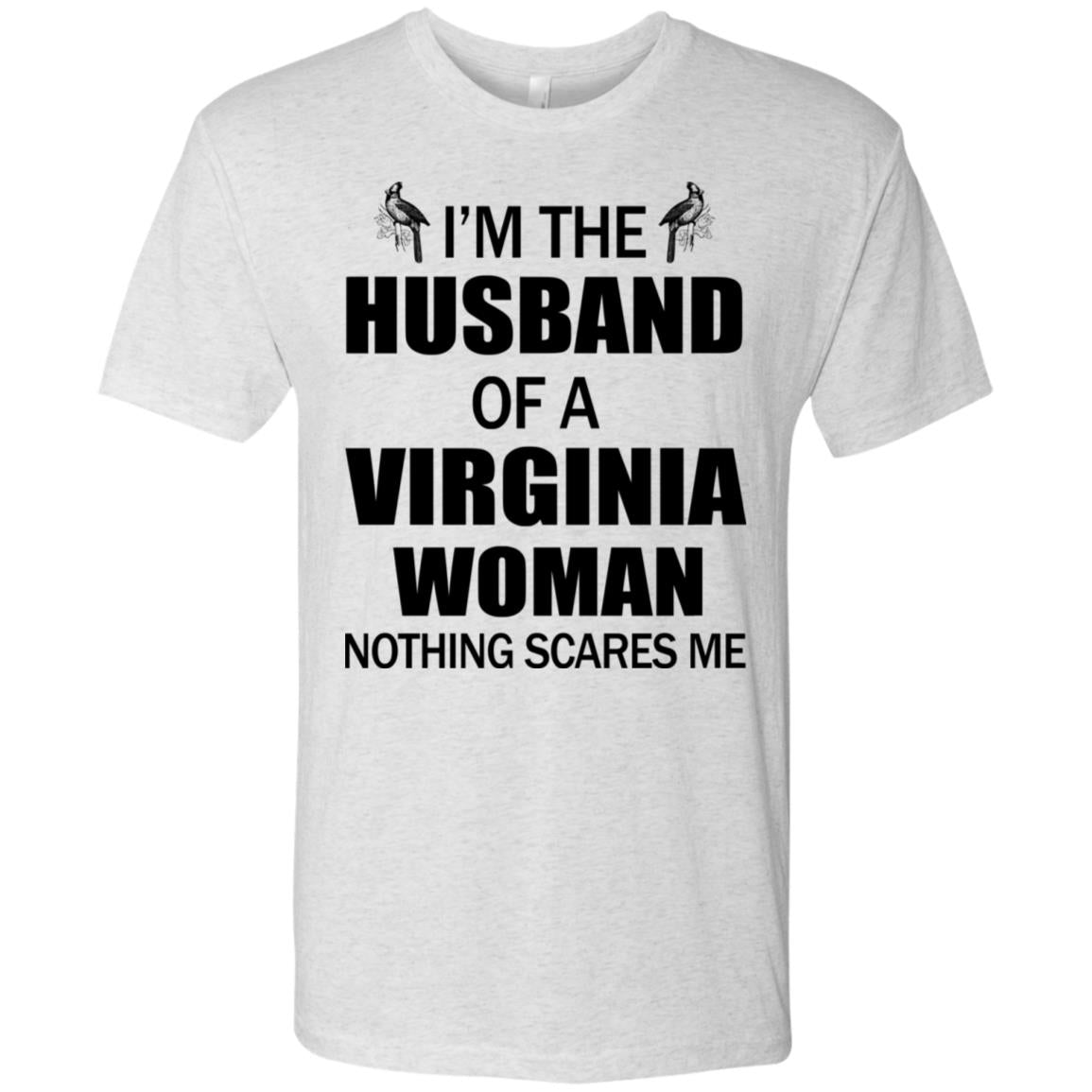 I'm The Husband Of A Virginia Woman T-Shirt - T-shirt Teezalo