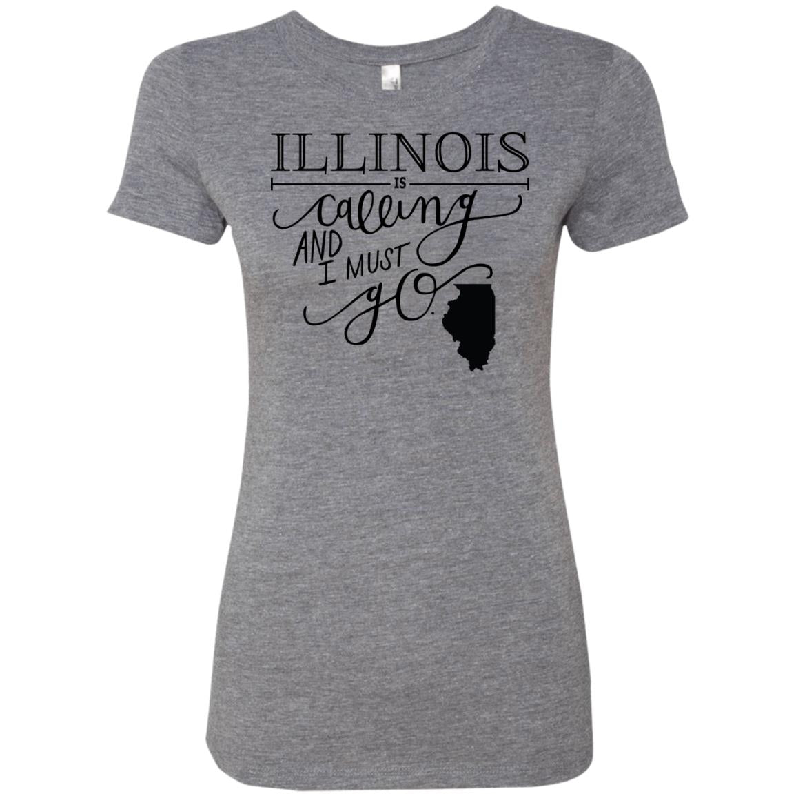 Illinois Is Calling And I Must Go Hoodie - Hoodie Teezalo