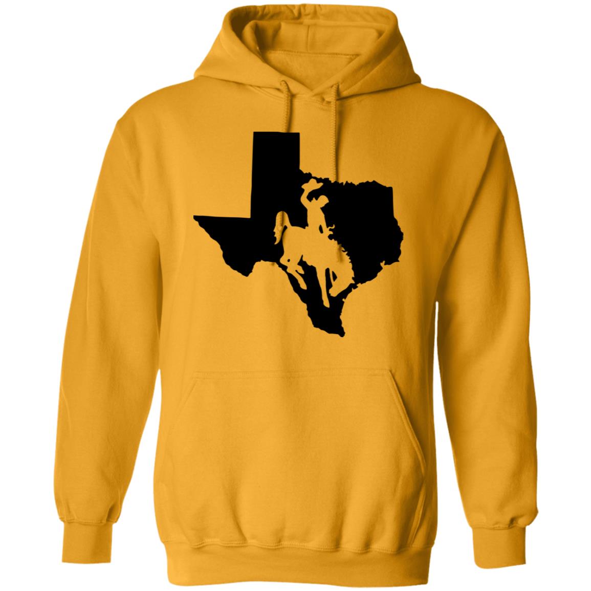 Living In Texas And You're From Wyoming Hoodie - Hoodie Teezalo