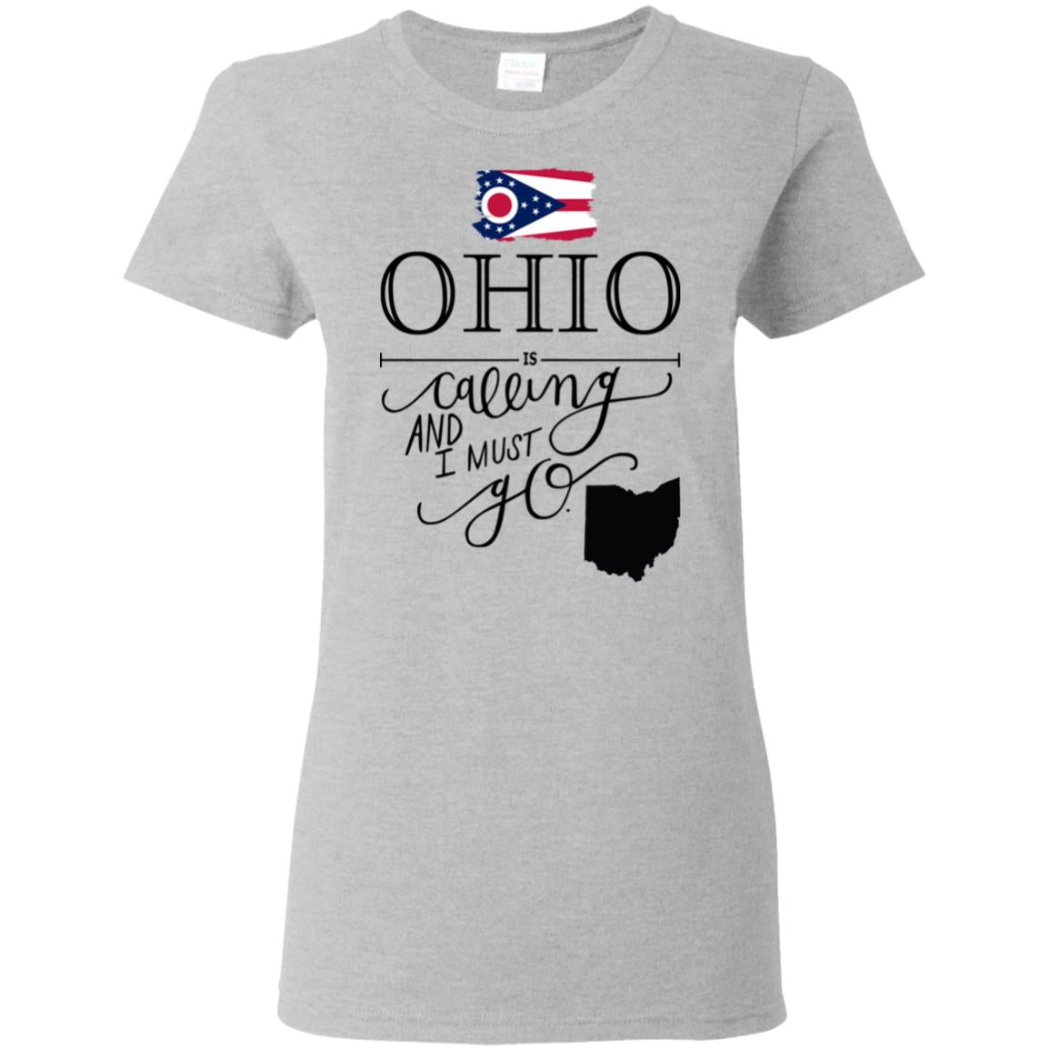 Ohio Is Calling And I Must Go T-Shirt - T-shirt Teezalo