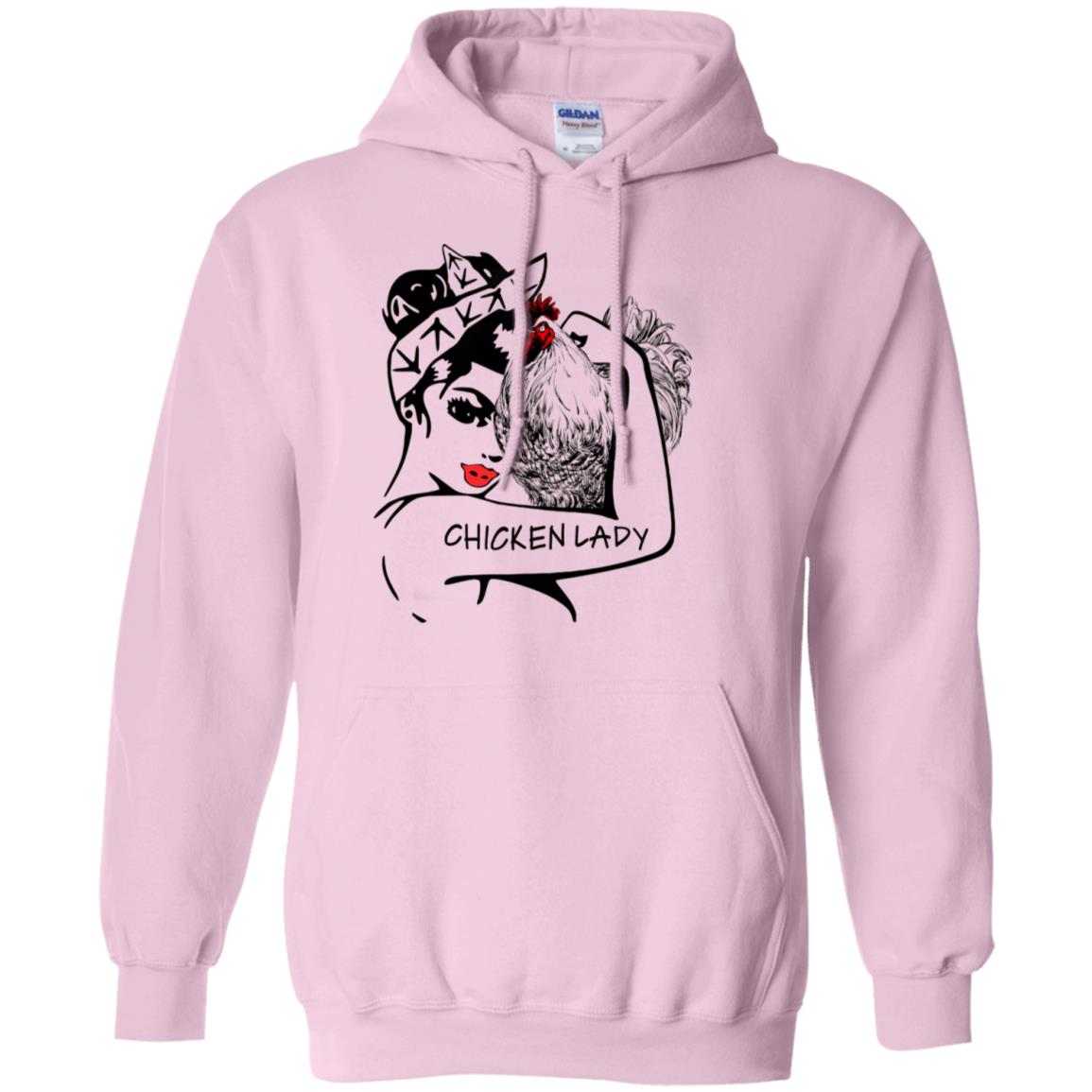 Chicken Lady Hoodie - Hoodie Teezalo