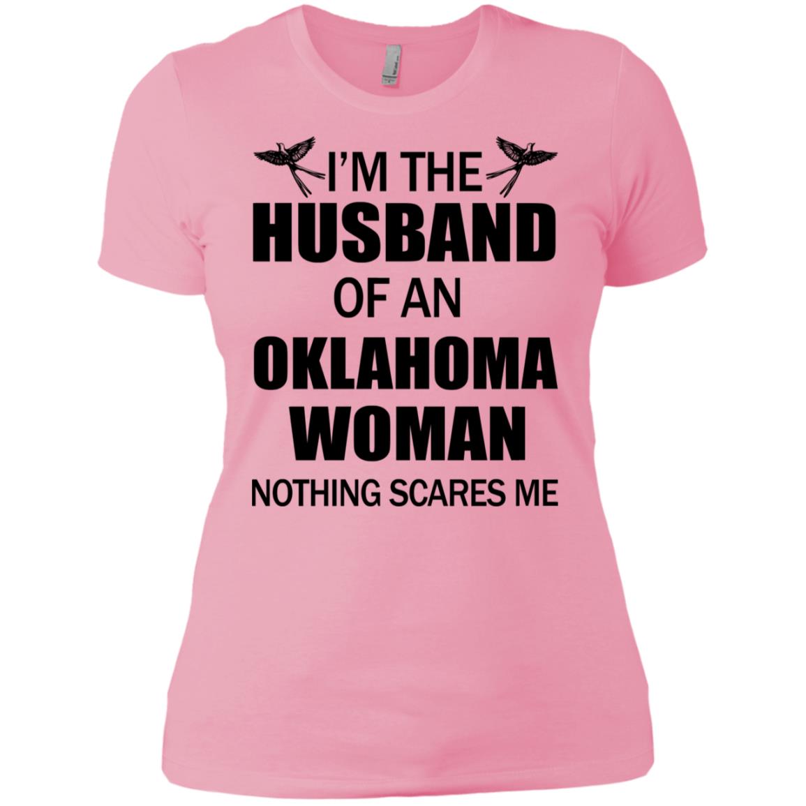 I'm The Husband Of An Oklahoma Woman T Shirt - T-shirt Teezalo