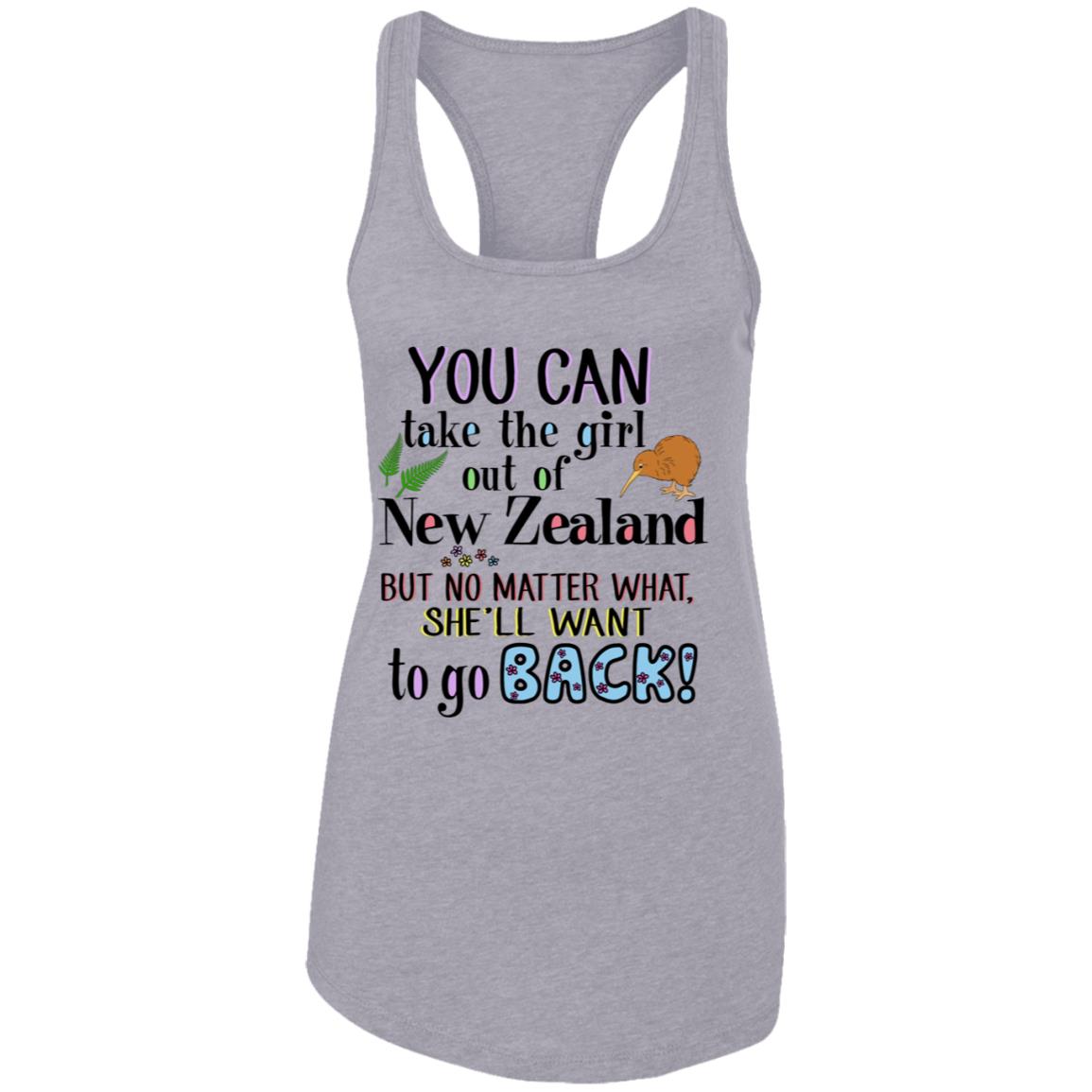 You Can Take The Girl Out Of New Zealand T-Shirt - T-shirt Teezalo