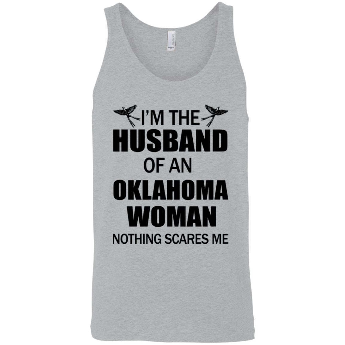 I'm The Husband Of An Oklahoma Woman T Shirt - T-shirt Teezalo