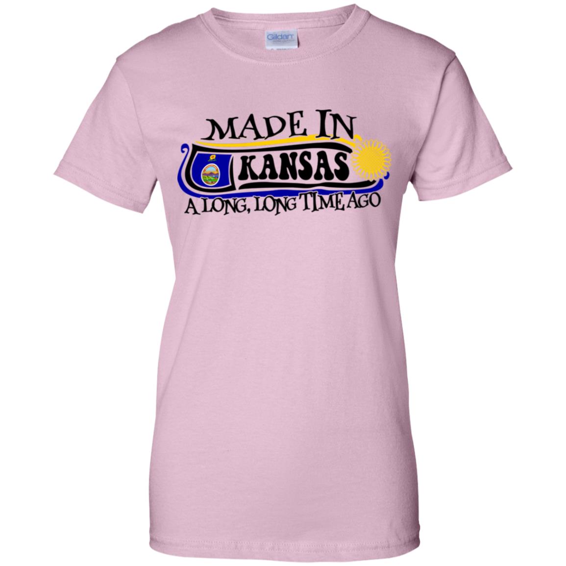 Made In Kansas A Long Long Time Ago T-Shirt - T-shirt Teezalo