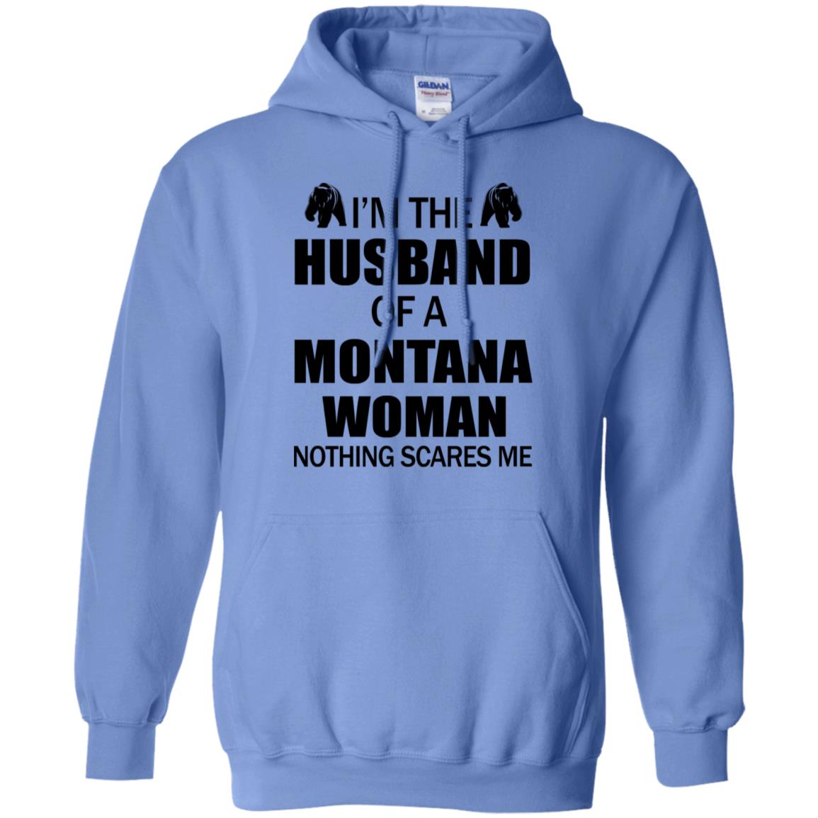 I'm The Husband Of A Montana Woman T-Shirt - T-shirt Teezalo