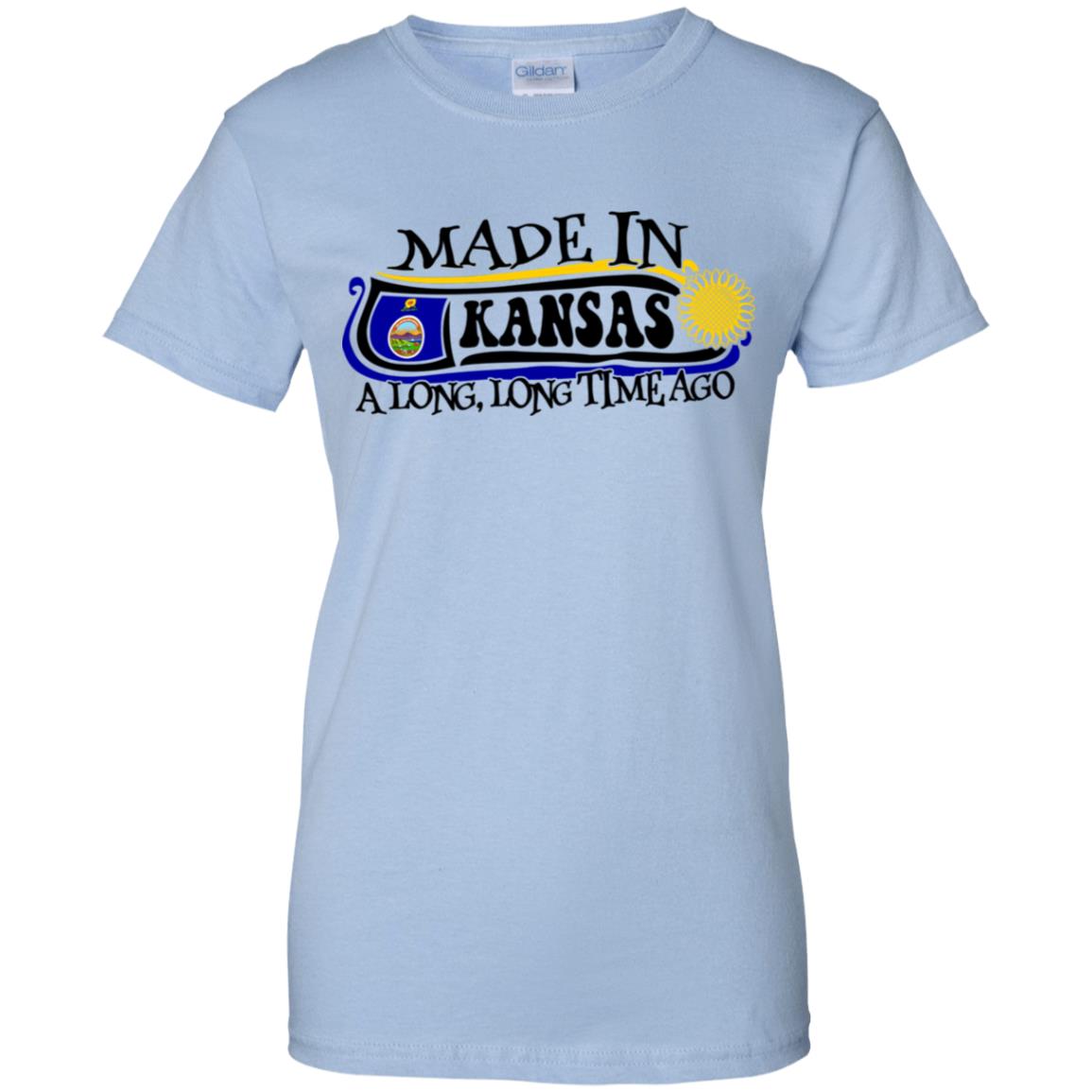 Made In Kansas A Long Long Time Ago T-Shirt - T-shirt Teezalo