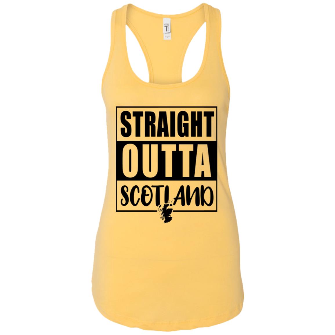 Straight Outta Scotland T-Shirt - T-shirt Teezalo