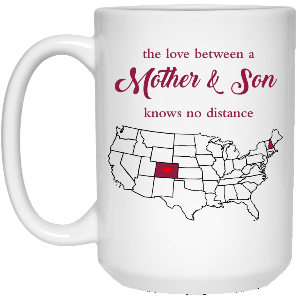 Colorado Vermont The Love Between Mother And Son Mug - Mug Teezalo