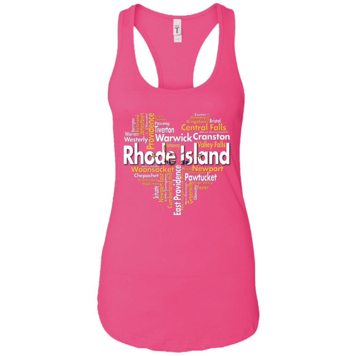 Rhode Island City Heart T-Shirt - T-shirt Teezalo