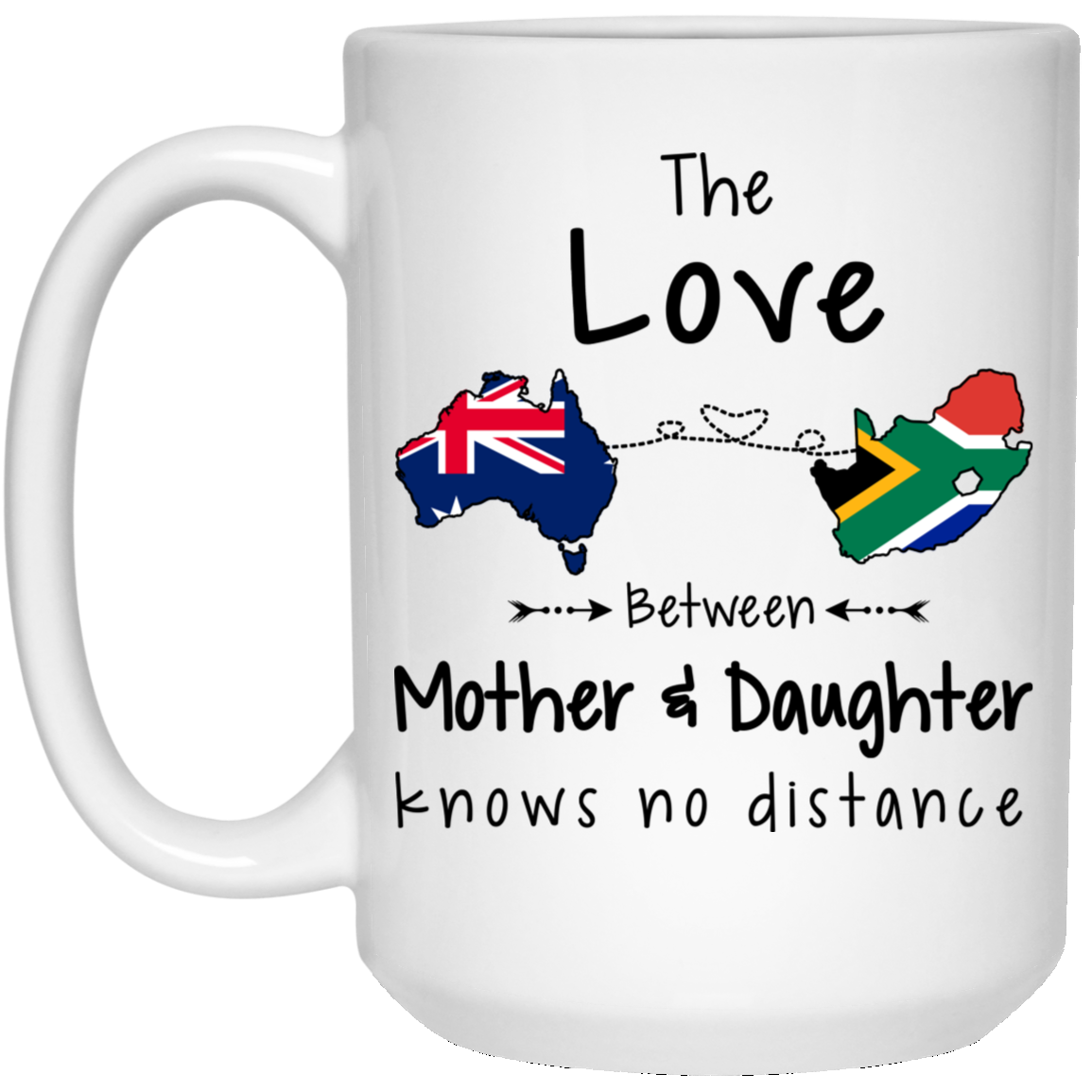 South Africa Australia The Love Mom And Daughter Mug - Mug Teezalo