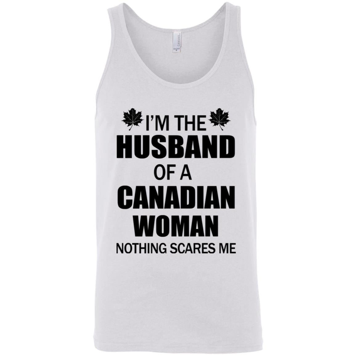 I'm The Husband Of A Canadian Woman T-Shirt - T-shirt Teezalo