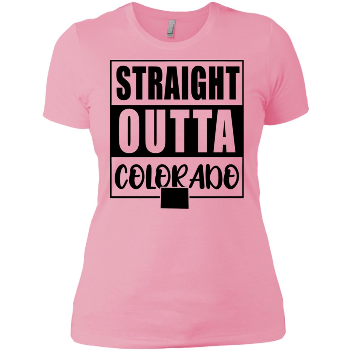 Straight Outta Colorado T-Shirt - T-shirt Teezalo