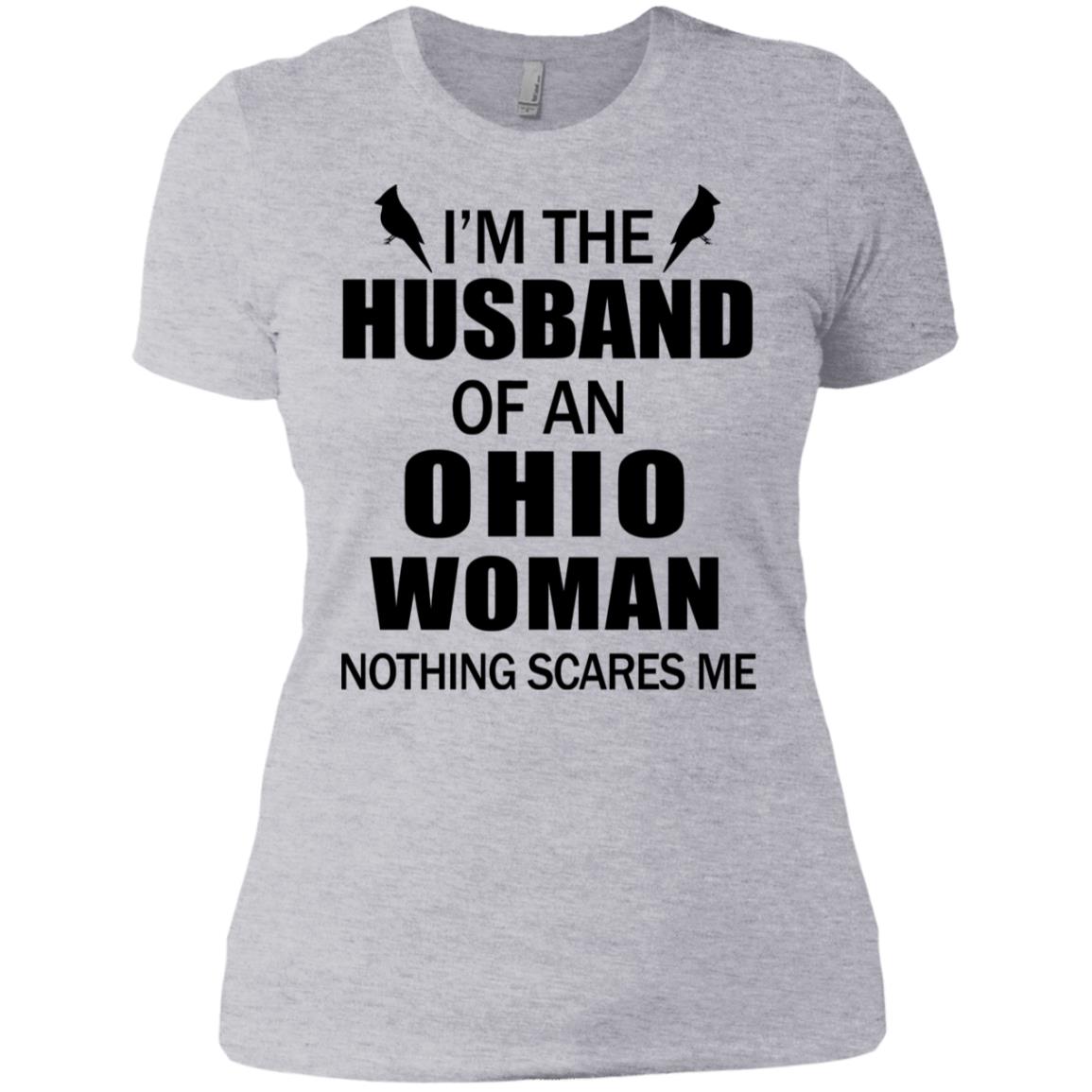 I'm The Husband Of An Ohio Woman T-Shirt - T-shirt Teezalo