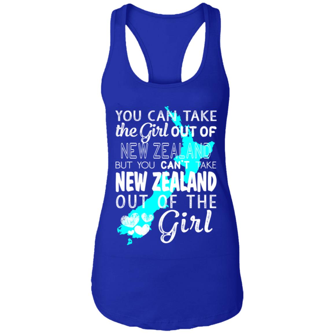 You Can Take The Girl Out Of New Zealand T-Shirt - T-shirt Teezalo