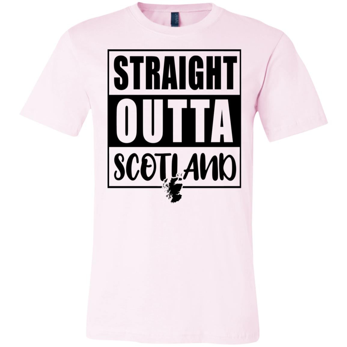 Straight Outta Scotland T-Shirt - T-shirt Teezalo