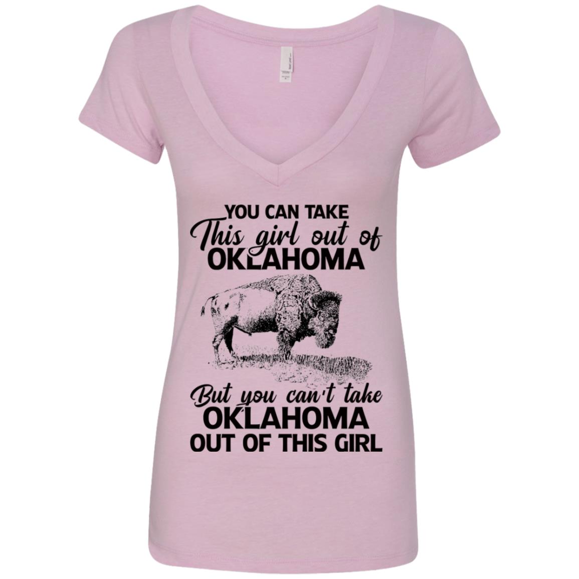 You Can't Take Oklahoma Out Of This Girl T Shirt - T-shirt Teezalo