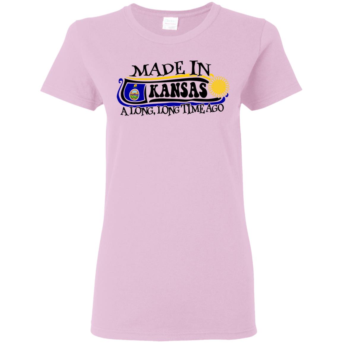 Made In Kansas A Long Long Time Ago T-Shirt - T-shirt Teezalo