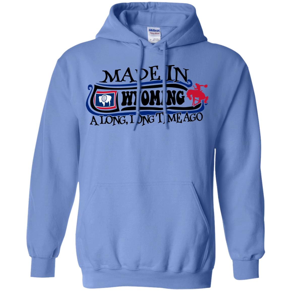 Made In Wyoming A Long Long Time Ago T-Shirt - T-shirt Teezalo