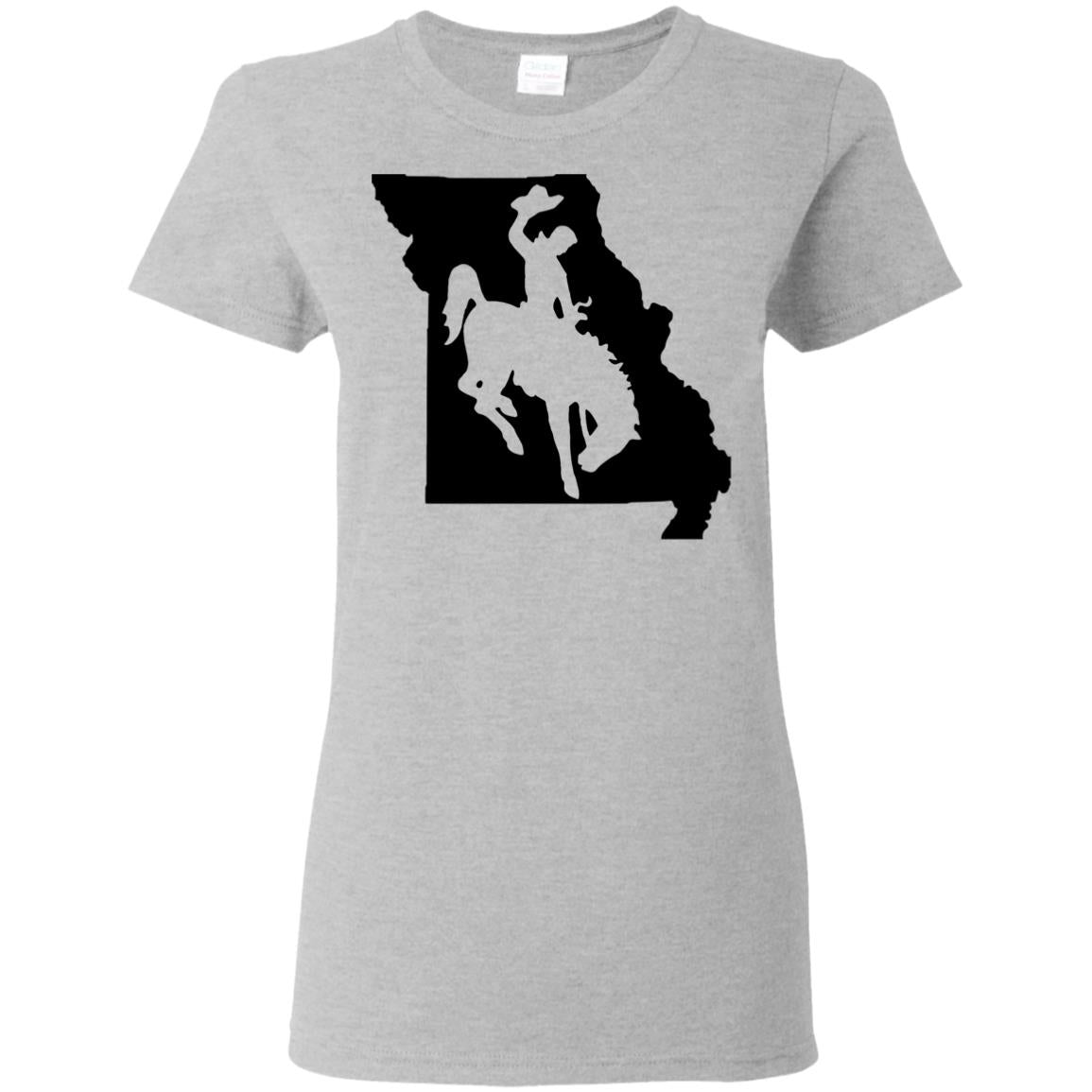 Living In Missouri And You're From Wyoming - T-shirt Teezalo