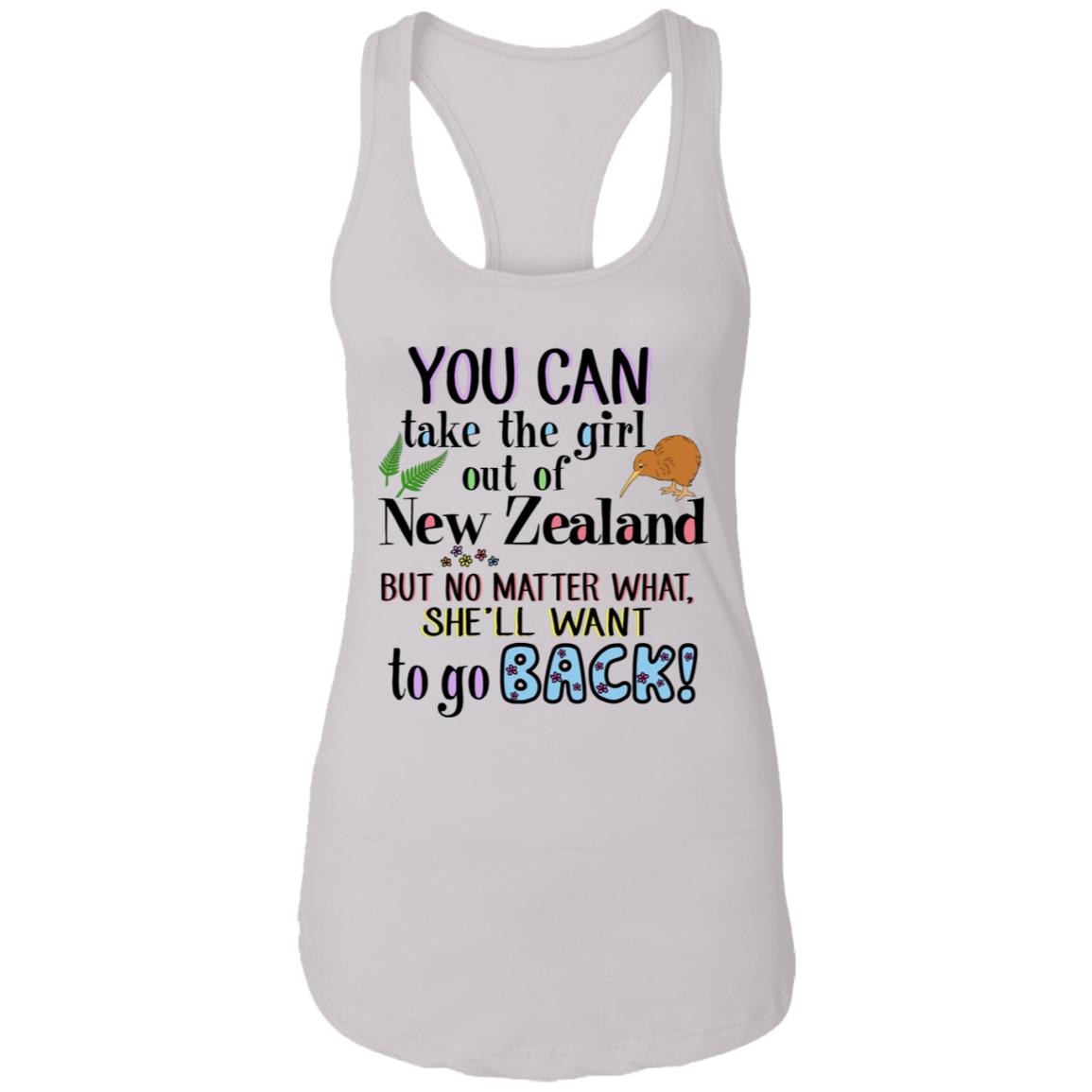 You Can Take The Girl Out Of New Zealand T-Shirt - T-shirt Teezalo