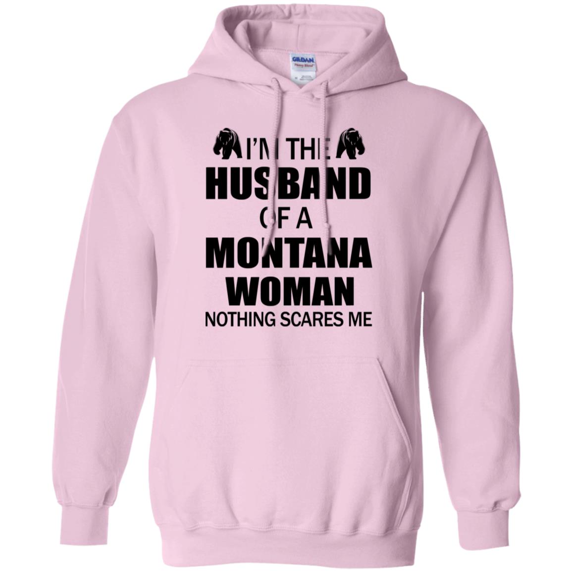 I'm The Husband Of A Montana Woman T-Shirt - T-shirt Teezalo