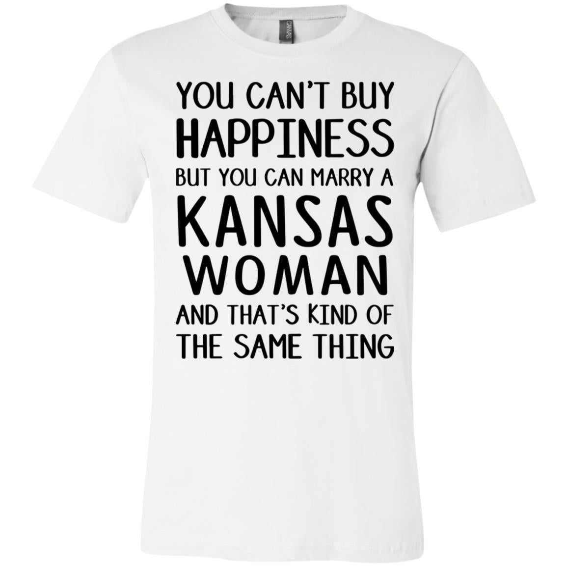 You Can Marry A Kansas Woman T-Shirt - T-shirt Teezalo