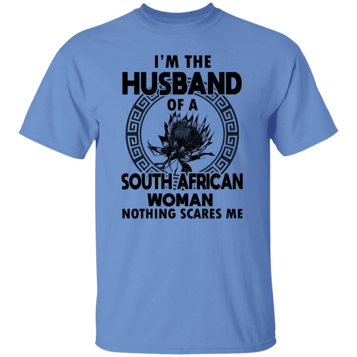 I&#39;m The Husband Of A South African Woman T-Shirt - T-shirt Teezalo