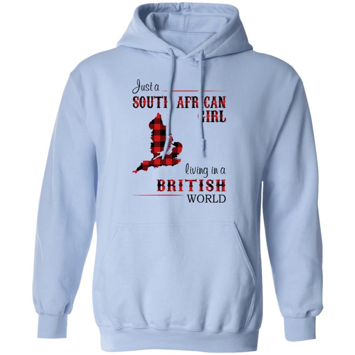 South African Girl Living In British World T-Shirt - T-shirt Teezalo