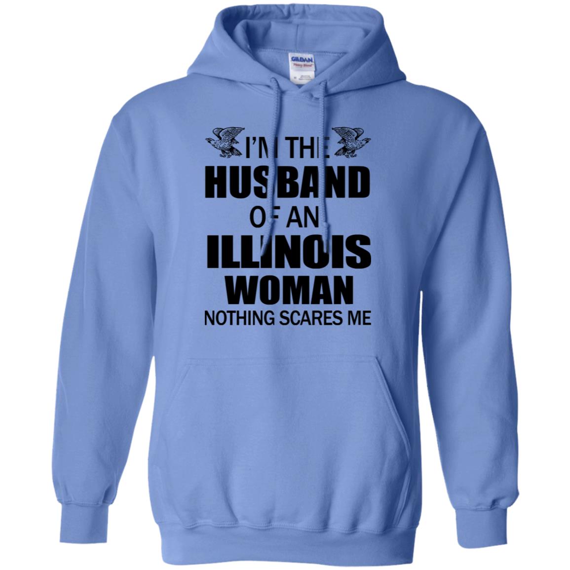 I'm The Husband Of An Illinois Woman T-shirt - T-shirt Teezalo