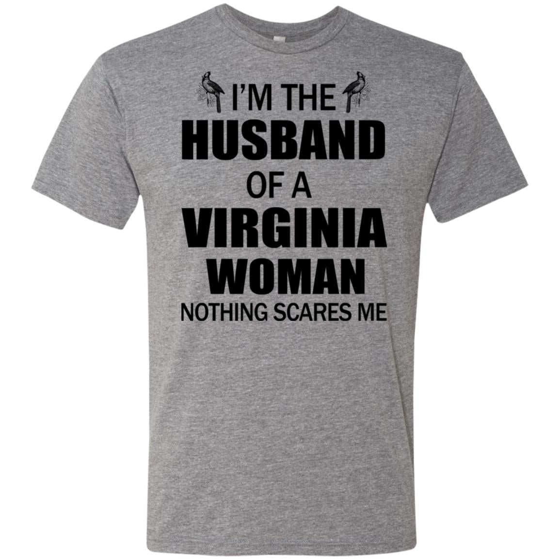 I&#39;m The Husband Of A Virginia Woman T-Shirt - T-shirt Teezalo